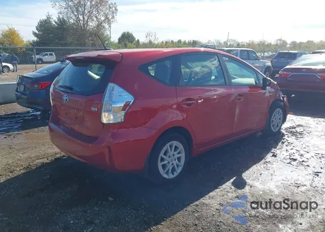 2014 Toyota Prius V Three from USA, damaged, VIN JTDZN3EU9E3312555